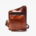 Horse And Cowhide Messenger Bag