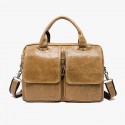 Crocodile Leather Laptop Bag