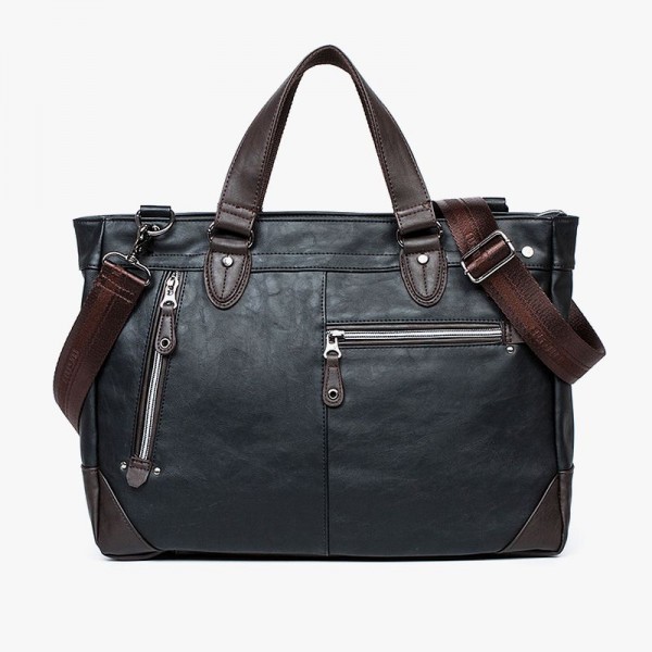 Leather Handbag For Laptop Business Users