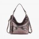 Synthetic Snake Leather Crossobdy Bag