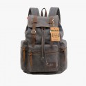 Vintage Military Canvas &#038; Leather Backpacks