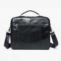 Leather Satchel Briefcase For Business