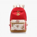 Floral Printing Women Backpack